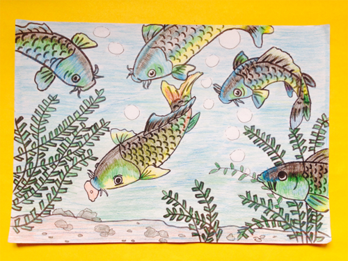 現(xiàn)外象湖校區(qū)開(kāi)展《舞動(dòng)畫筆 秀出自我》為主題的繪畫比賽活動(dòng)