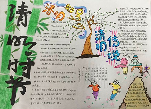 南昌現(xiàn)代外國(guó)語(yǔ)學(xué)校(象湖校區(qū)) 組織開(kāi)展“我們的節(jié)日·清明”節(jié)日小報(bào)評(píng)比活動(dòng)